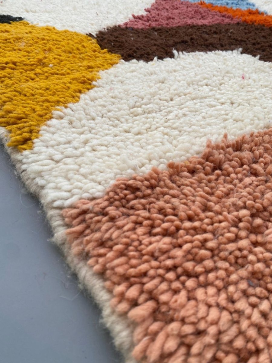 Tamunt Tapis Beni Ouarain 144×144 cm