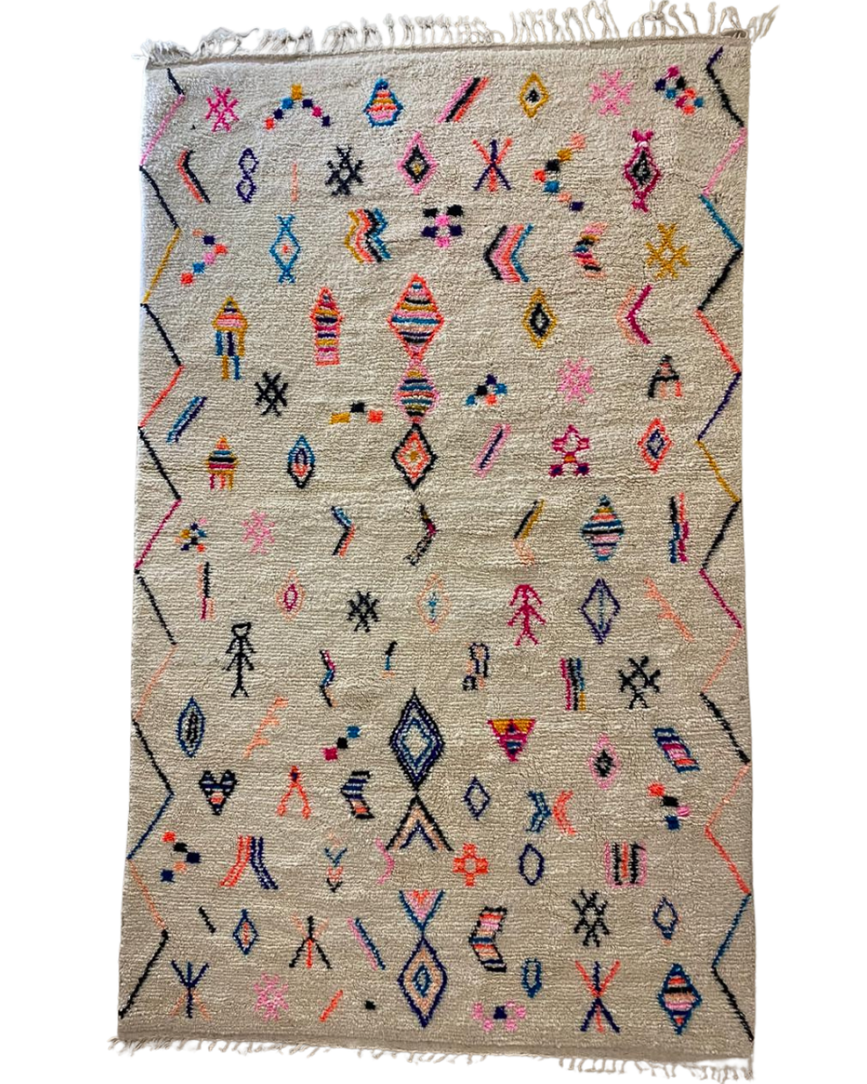 tapis azilal artisanal 260×160 cm