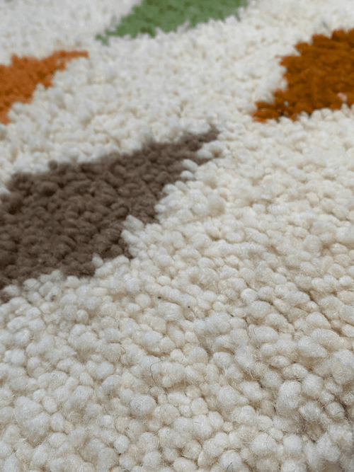 Tapis Azilal coloré 104×62 cm