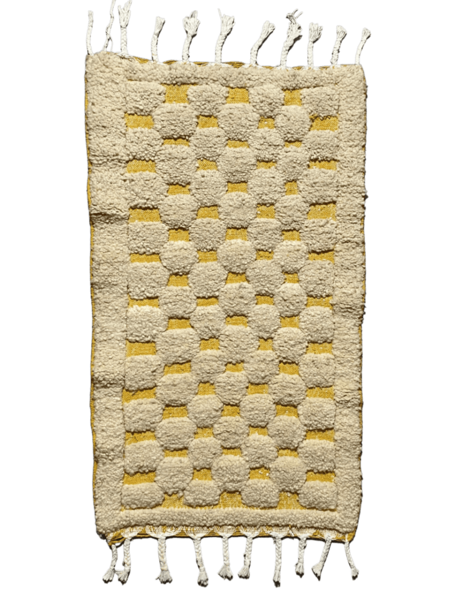 Tapis Beni Ouarain coloré 137×78 cm