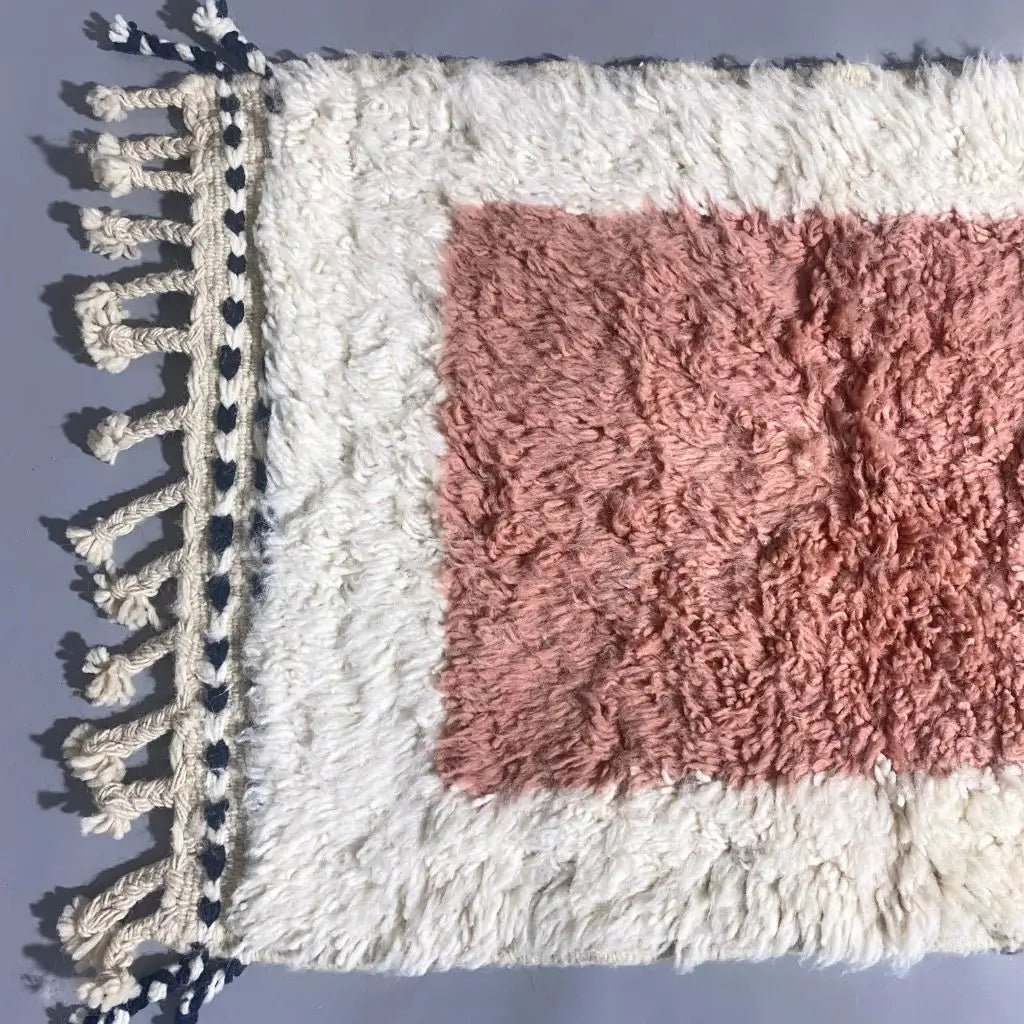 Tapis Beni Ouarain Couloir Coloré 218×65 cm