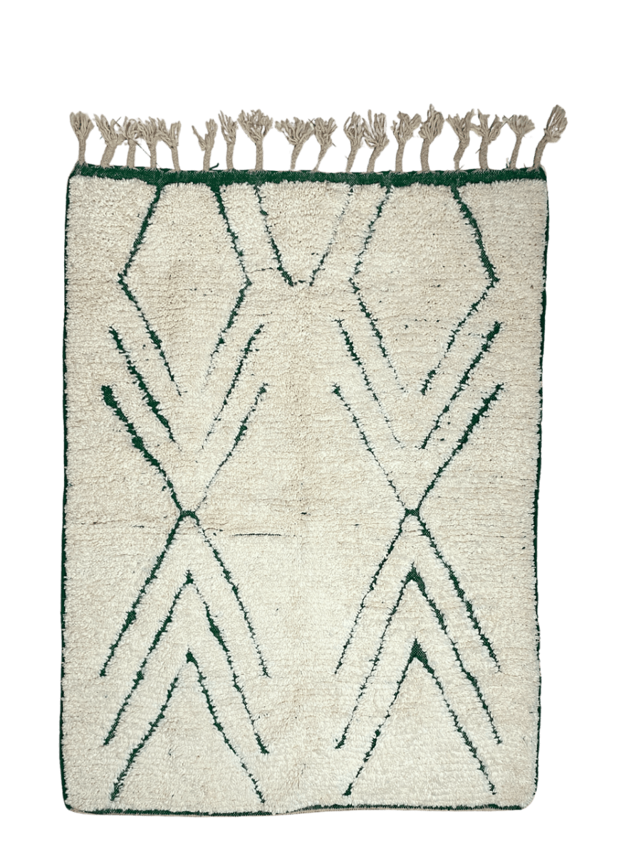Tapis berbère Beni Ouarain 195x142 cm