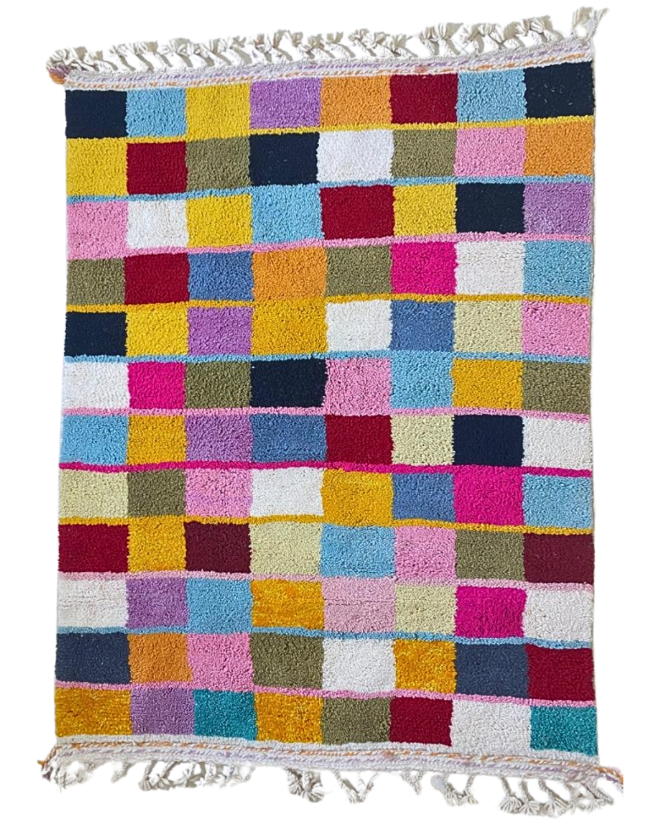 Tapis berbère coloré 200x150 cm
