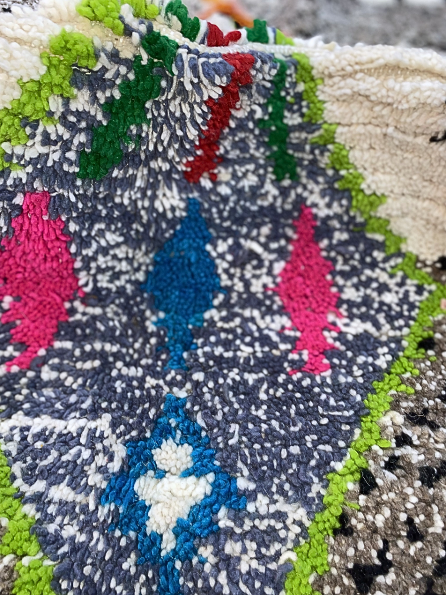 tapis berbère coloré 250×160 cm