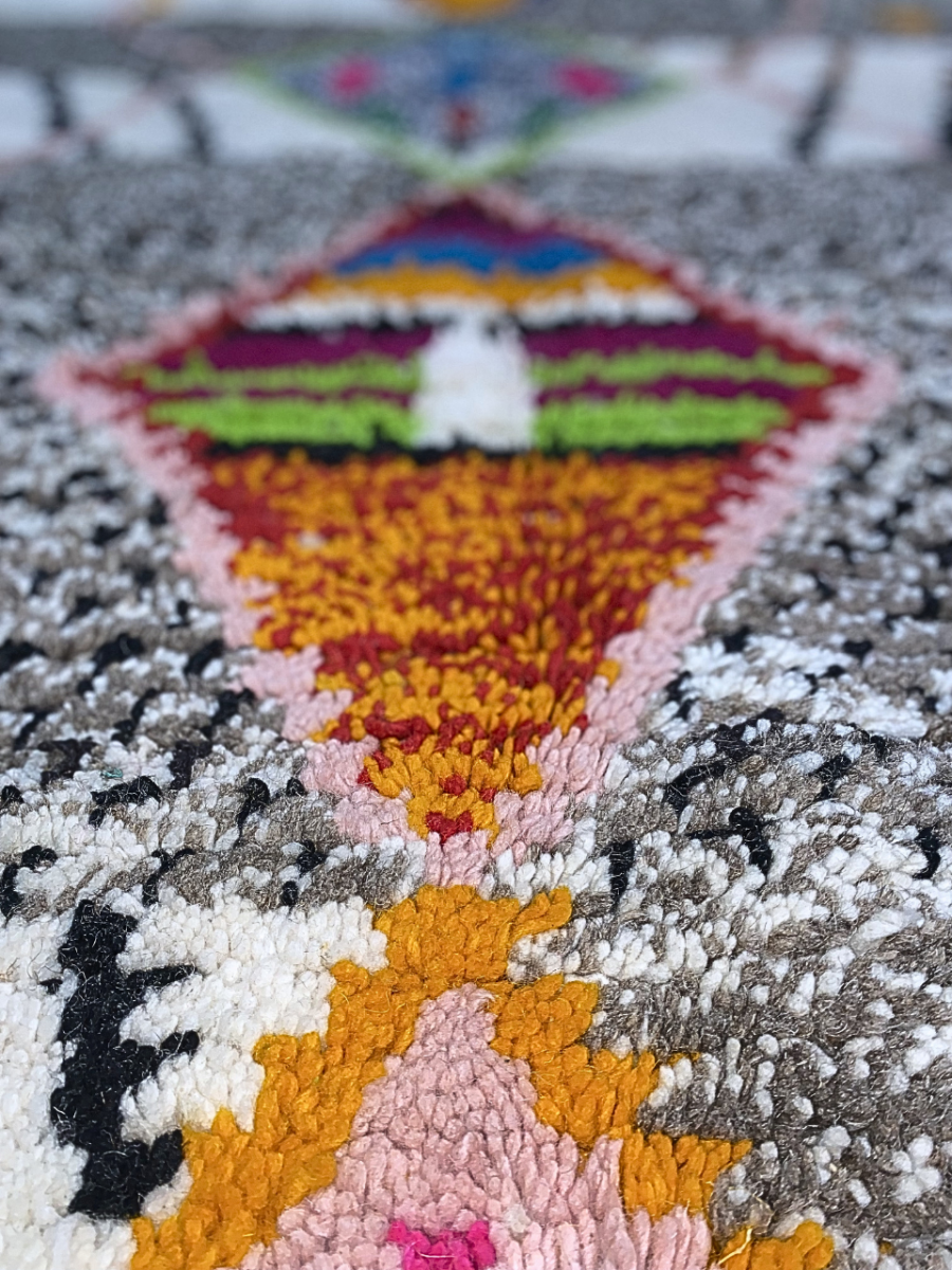 tapis berbère coloré 250×160 cm