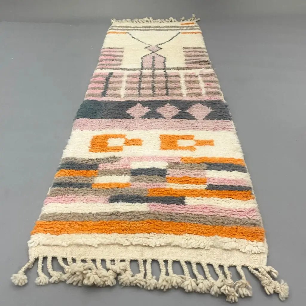 Tapis Berbère Couloir Azilal 209×63 cm