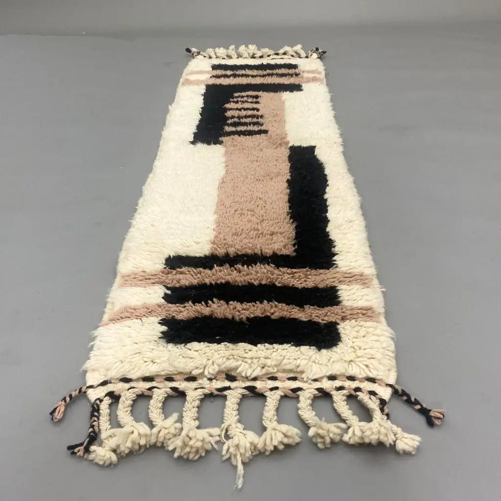 Tapis Berbère Couloir coloré Beni Ouarain 175×52 cm