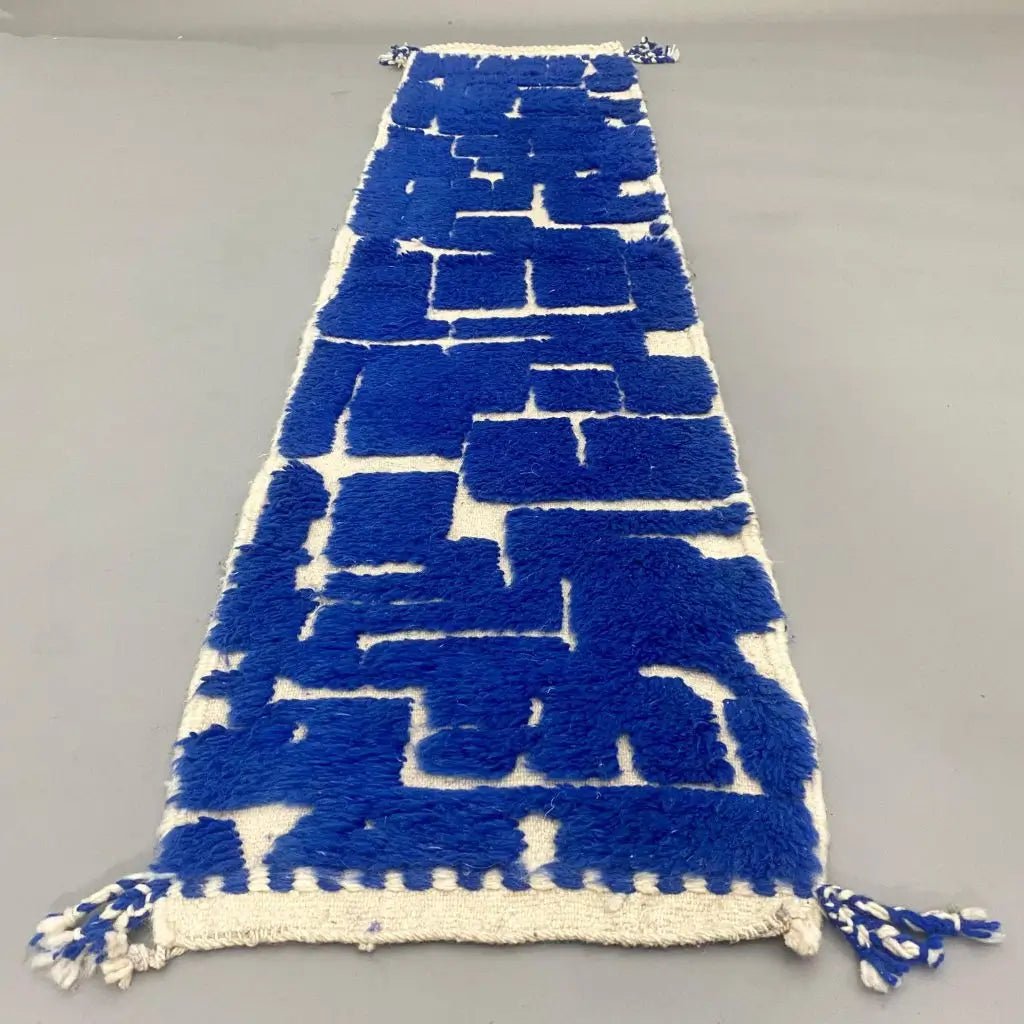 Tapis Couloir coloré Beni Ouarain 220×50 cm