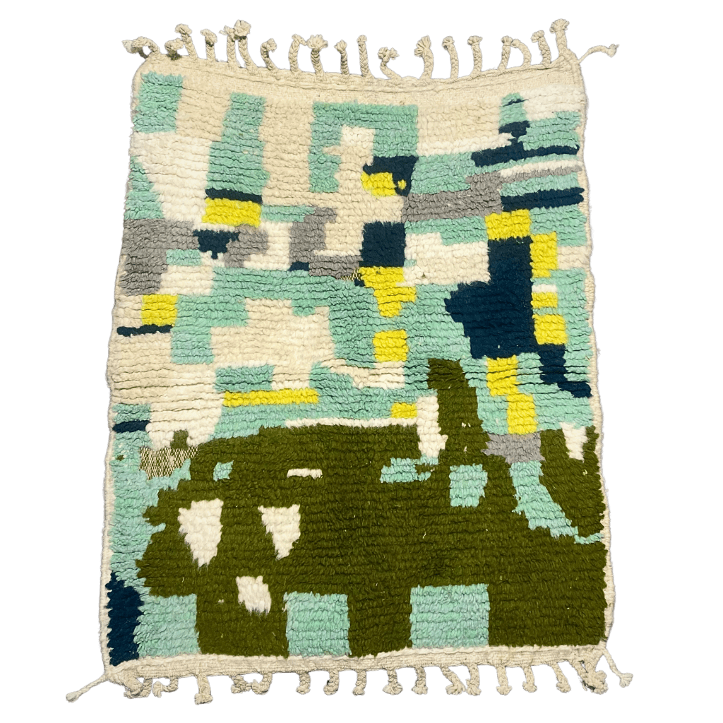 Tapis marocain coloré 117×94 cm