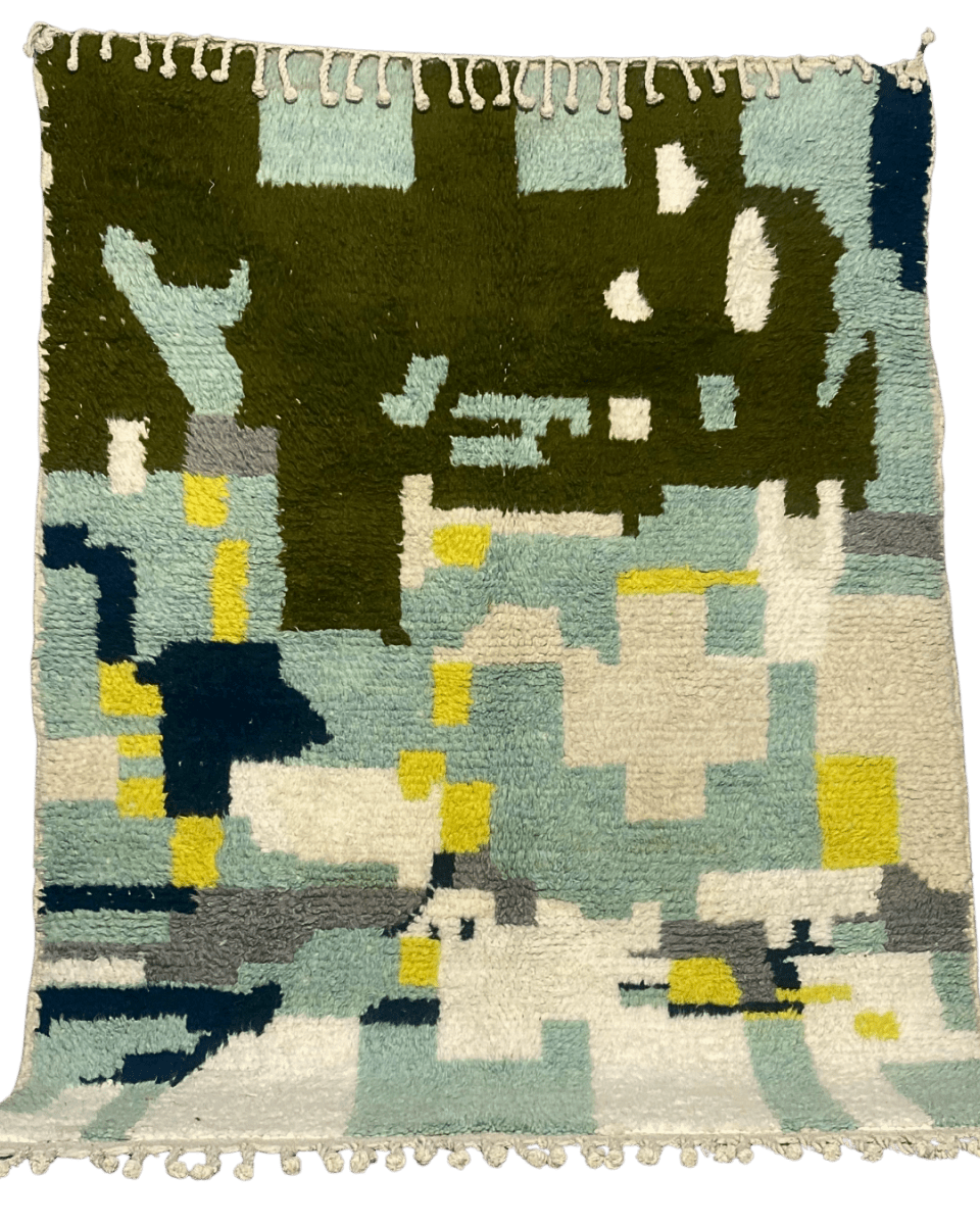 Tapis marocain coloré 210×154 cm