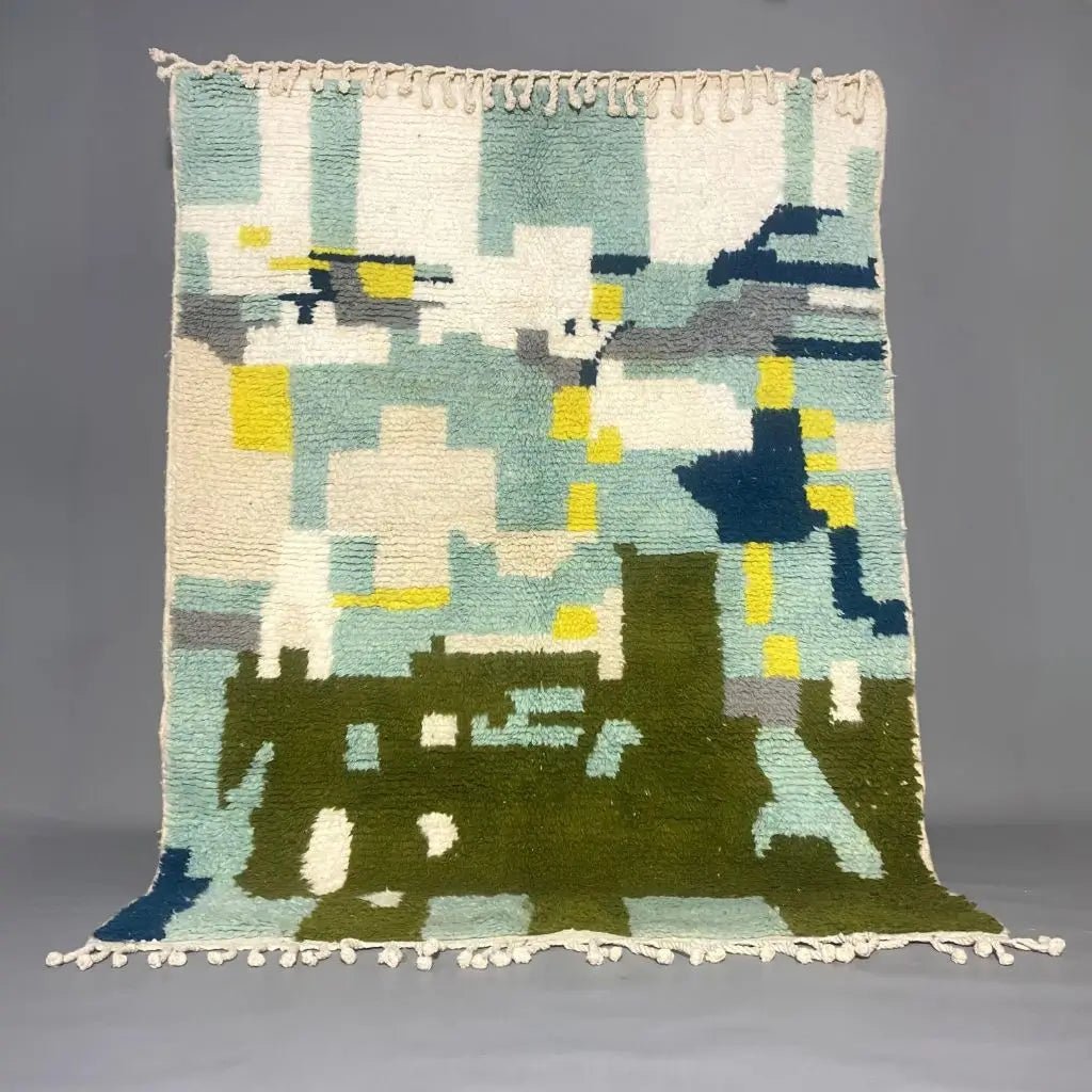 Tapis marocain coloré 210×154 cm