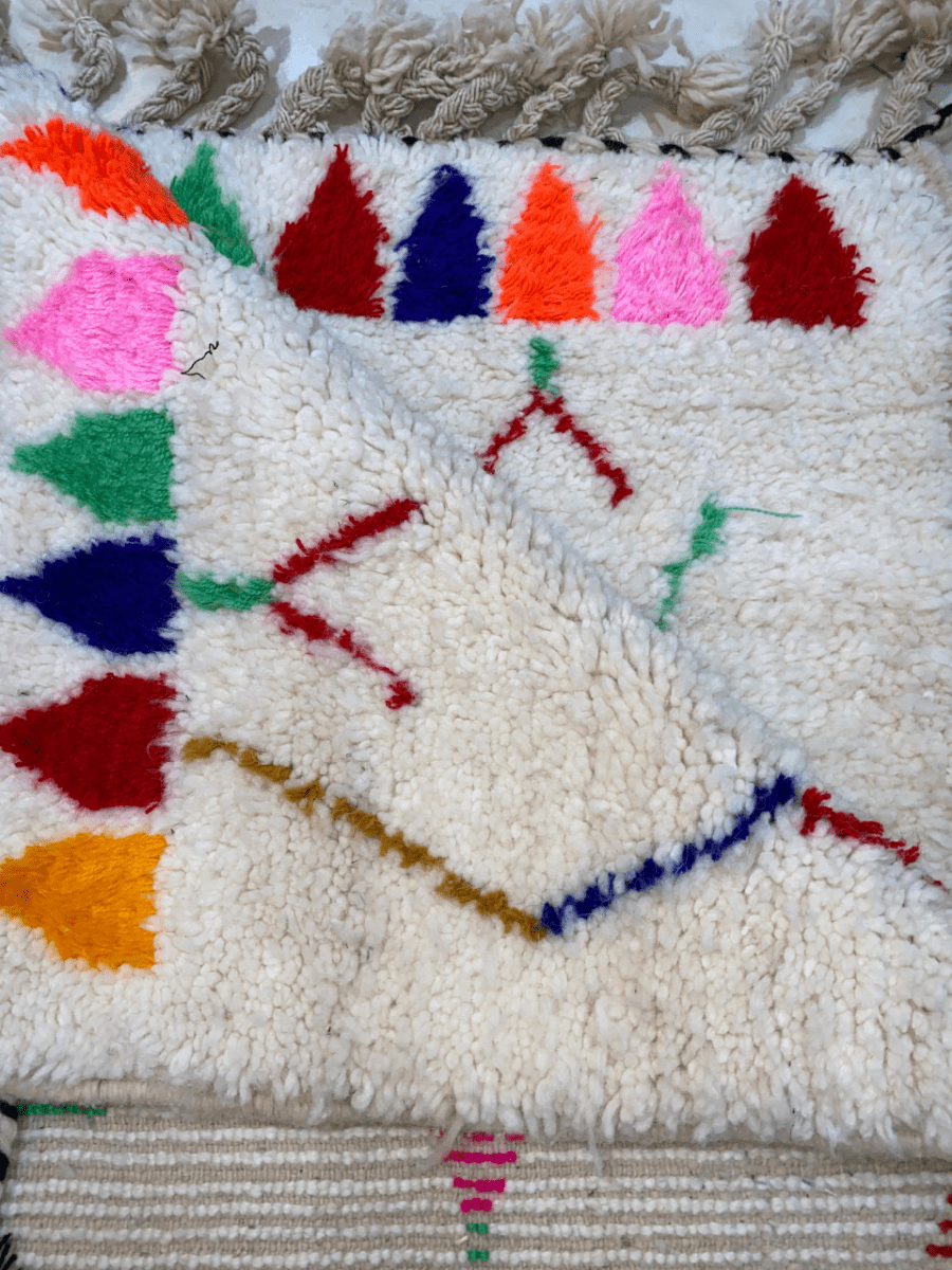 Tapis multicolore Azilal 150×125 cm