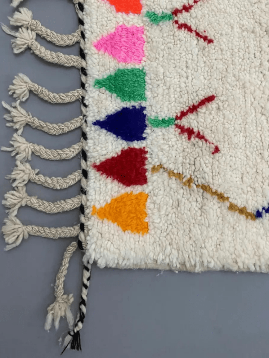 Tapis multicolore Azilal 150×125 cm