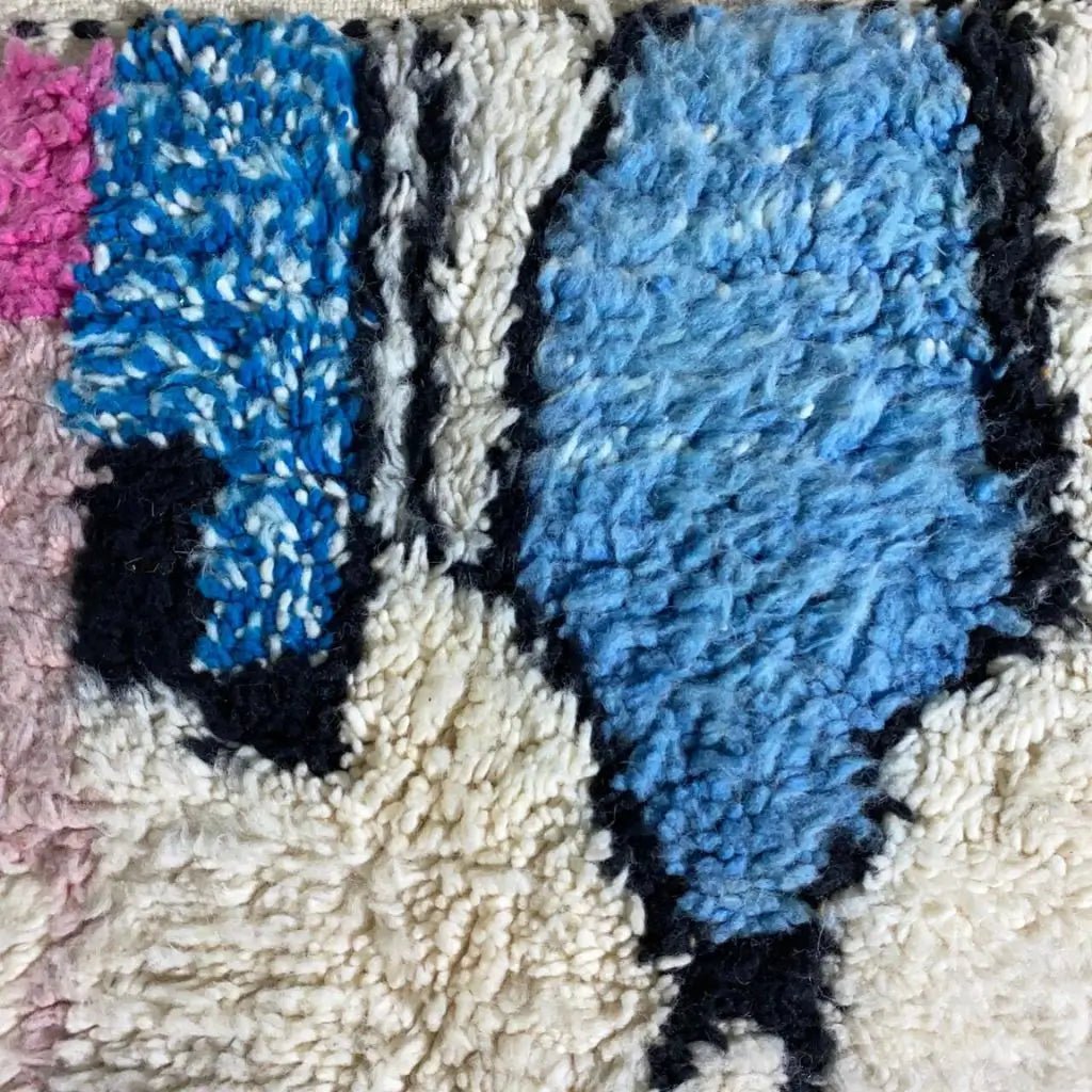 Tapis multicolore Azilal 194×120 cm