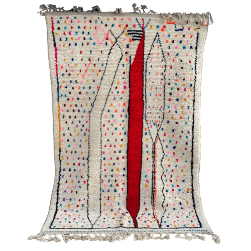 Tapis berbère Azilal fait main – 250x 155 cm
