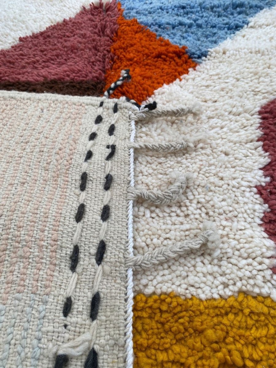 Tamunt Tapis Beni Ouarain 144×144 cm