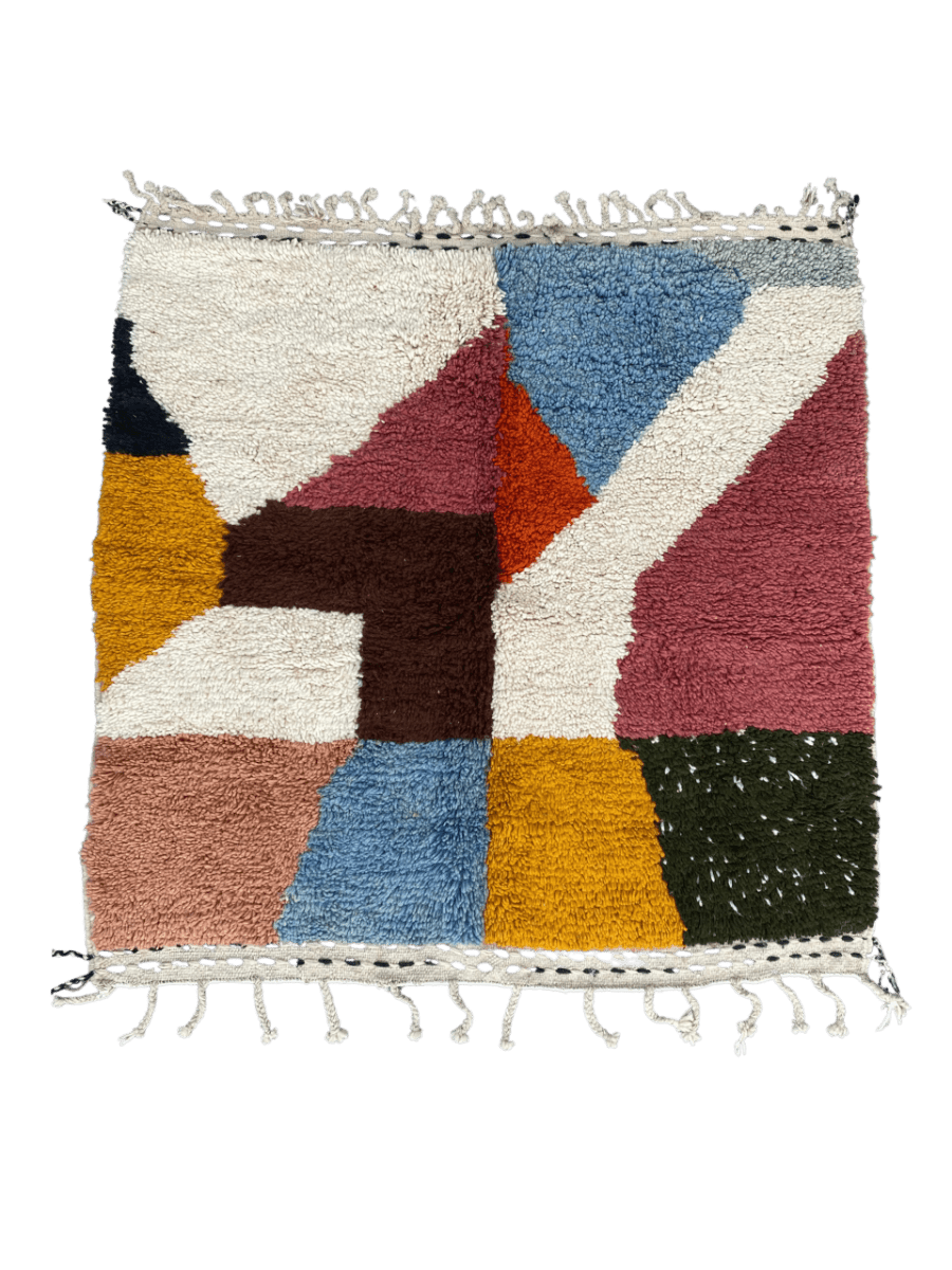 Tamunt Tapis Beni Ouarain 144×144 cm