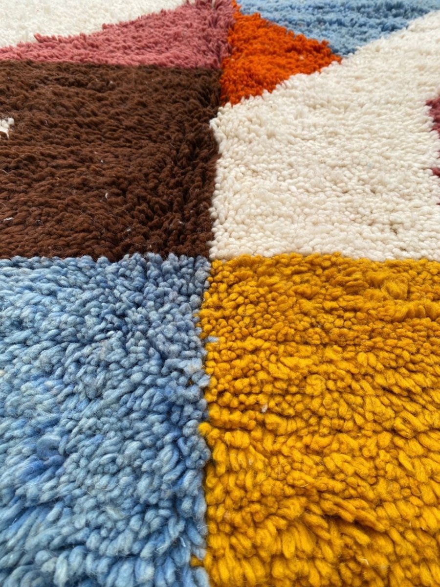 Tamunt Tapis Beni Ouarain 144×144 cm