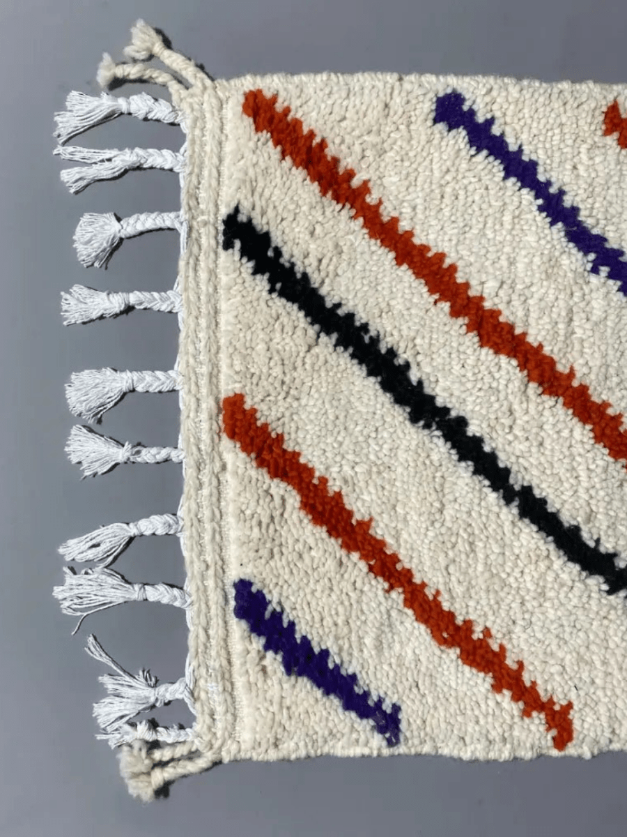 Tapis artisanal azilal 100×59 cm
