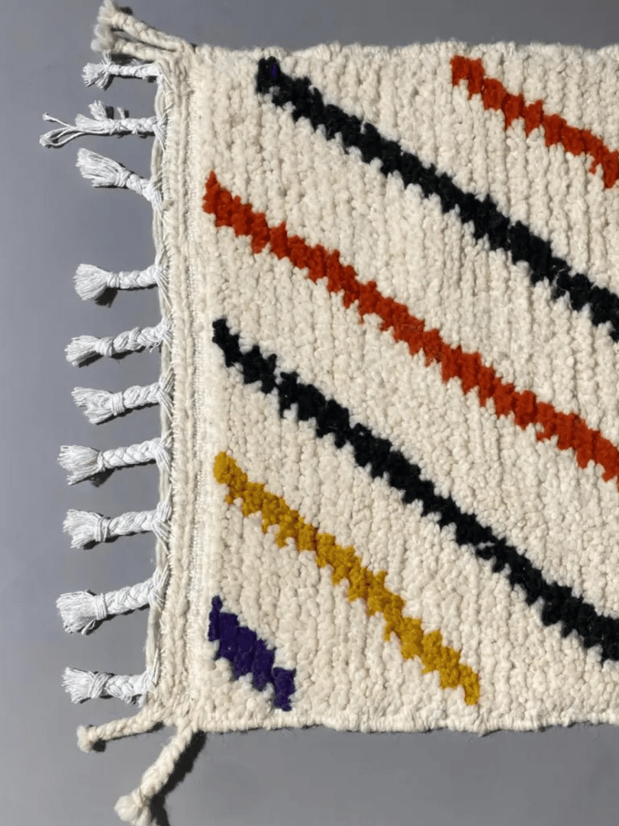 Tapis artisanal Azilal 101×59 cm