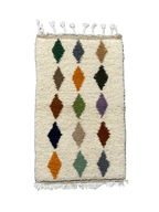 Tapis Azilal coloré 104×62 cm