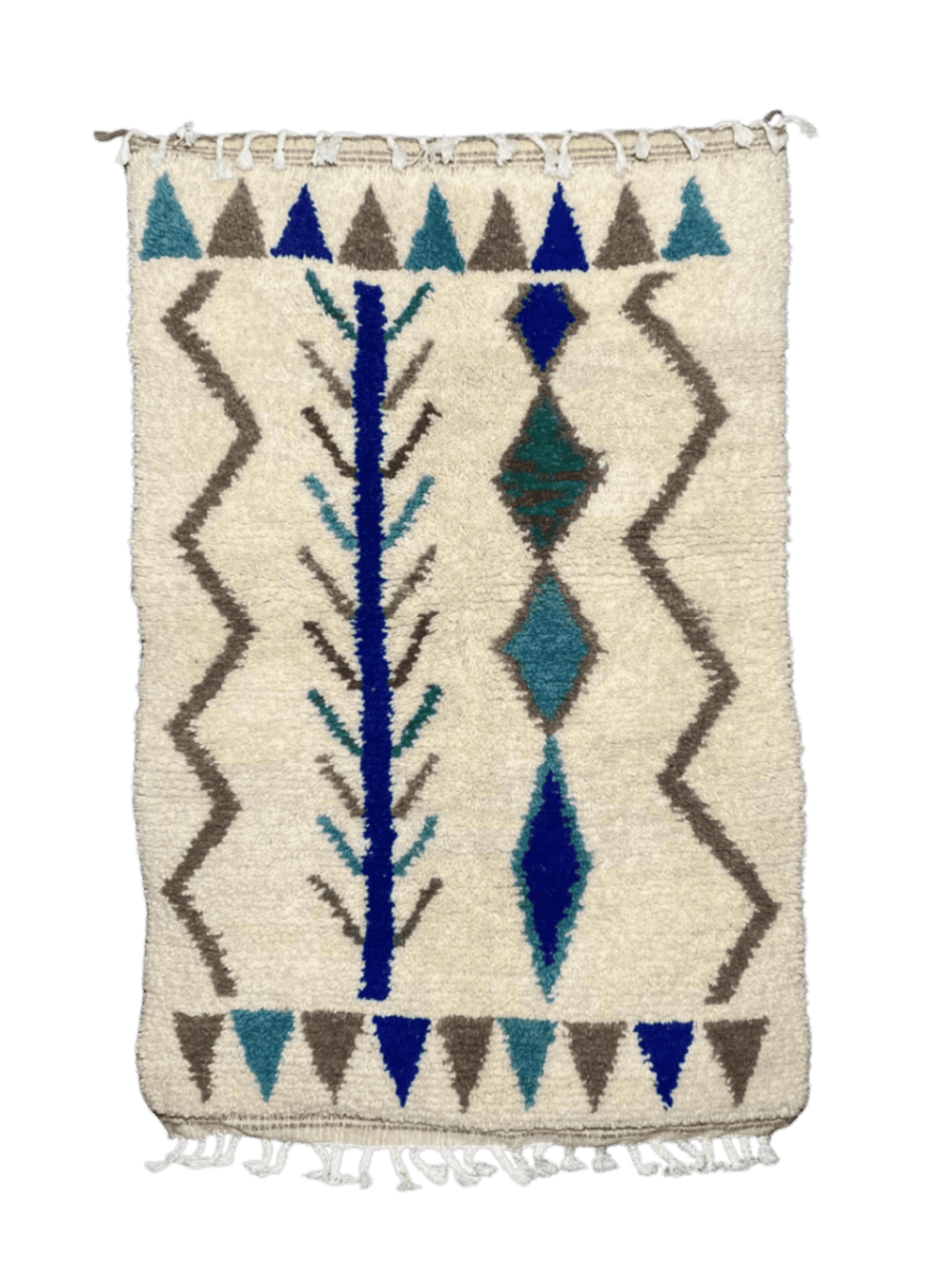 Tapis azilal coloré 164×107 cm