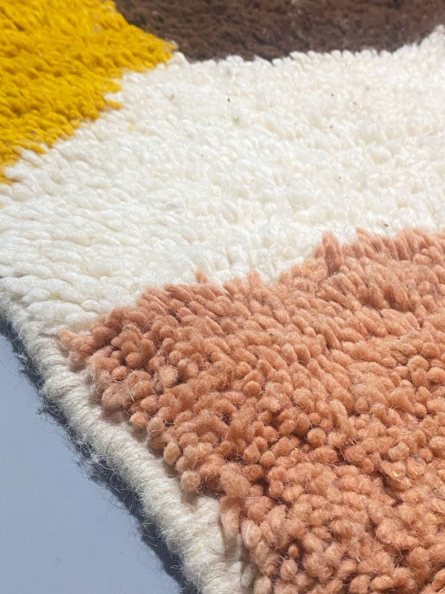 Tapis Beni Ouarain 144×144 cm