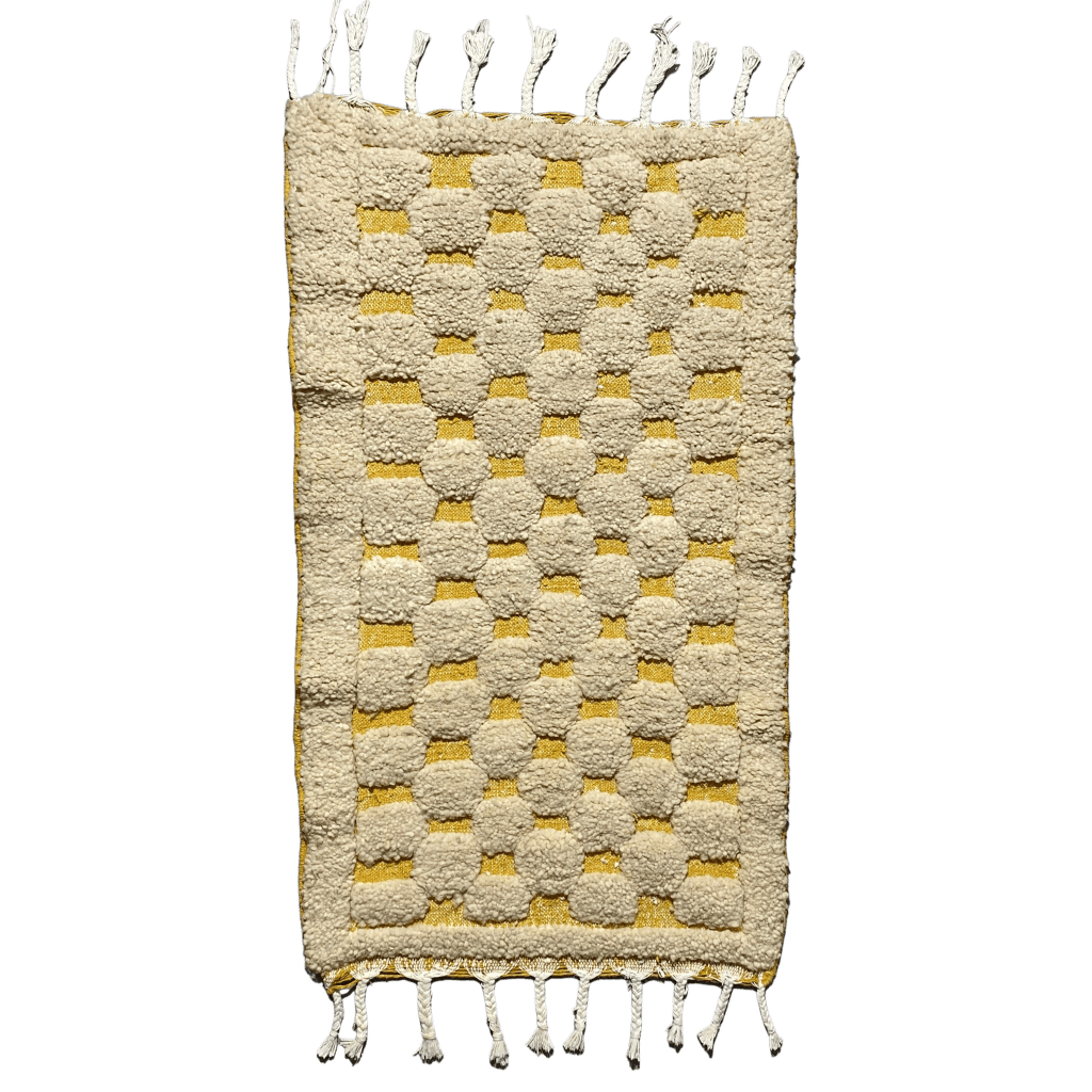 Tapis Beni Ouarain coloré 137×78 cm
