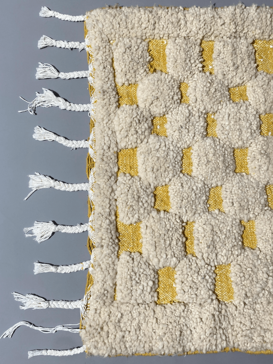 Tapis Beni Ouarain coloré 137×78 cm
