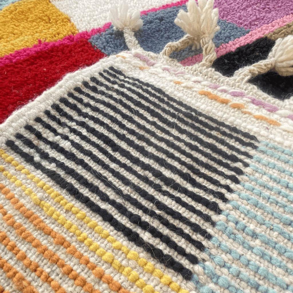 Tapis berbère coloré 200x150 cm