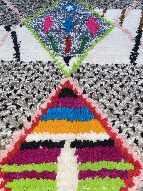 tapis berbère coloré 250×160 cm