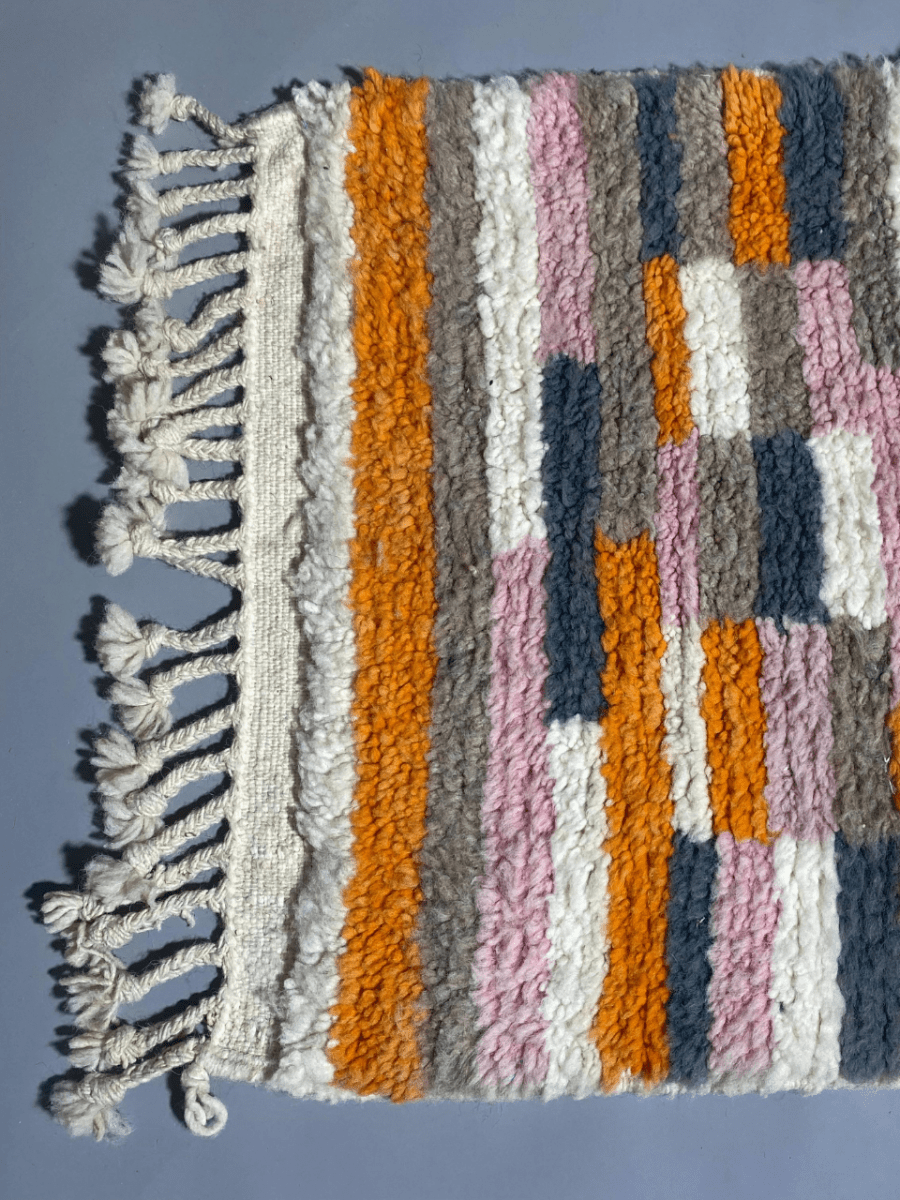 Tapis Couloir Beni Ouarain 209×63 cm
