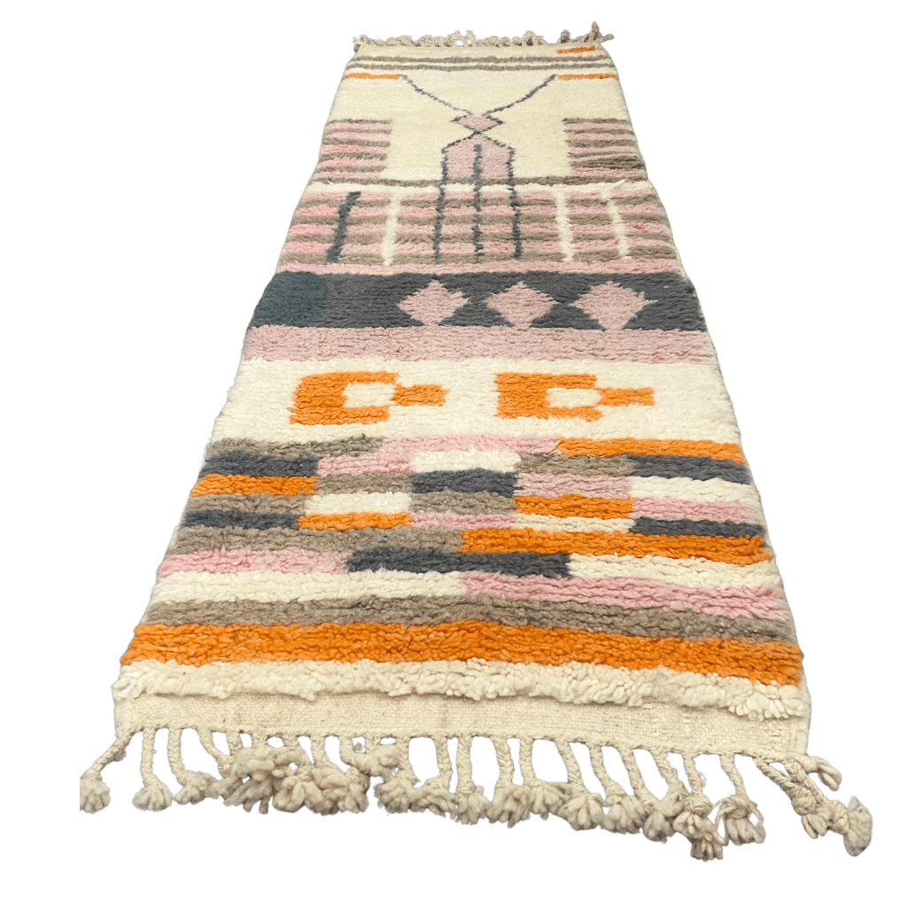 Tapis Couloir Beni Ouarain 209×63 cm