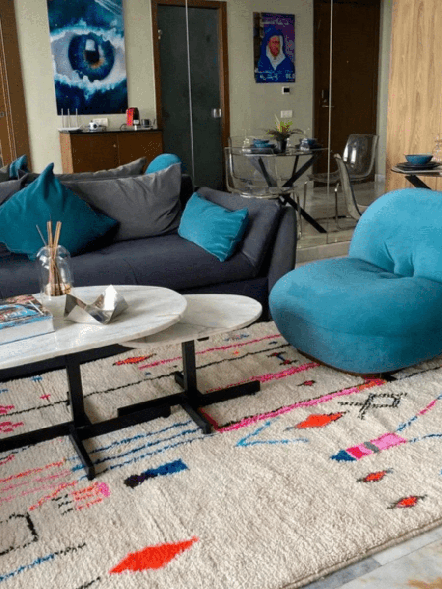 Tapis marocain azilal 250x155 cm