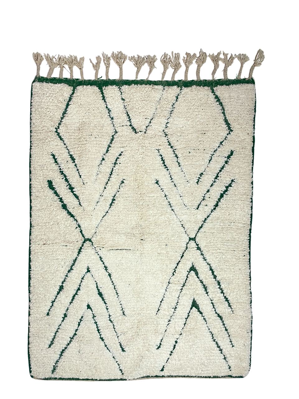 Tapis berbère Beni Ouarain 195x142 cm