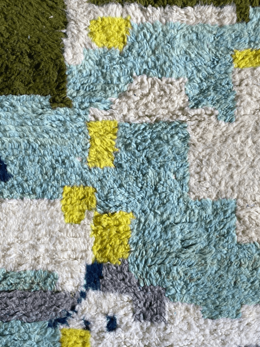 Tapis marocain coloré 210×154 cm