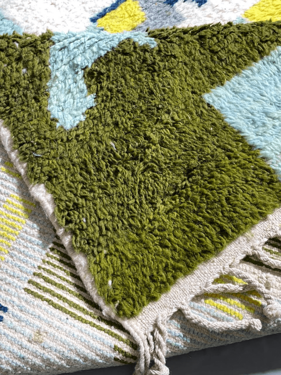 Tapis marocain coloré 210×154 cm