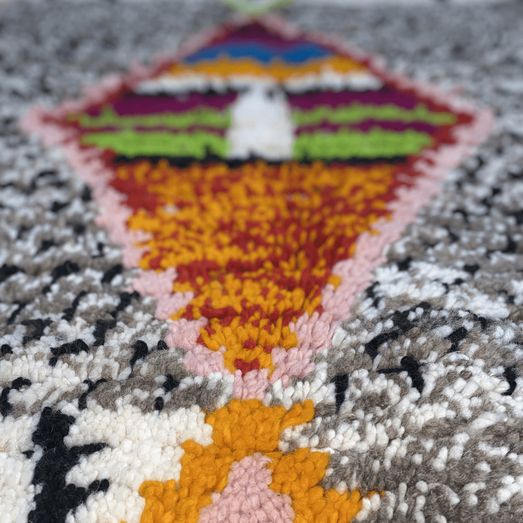 tapis marocain coloré 250X150 Cm