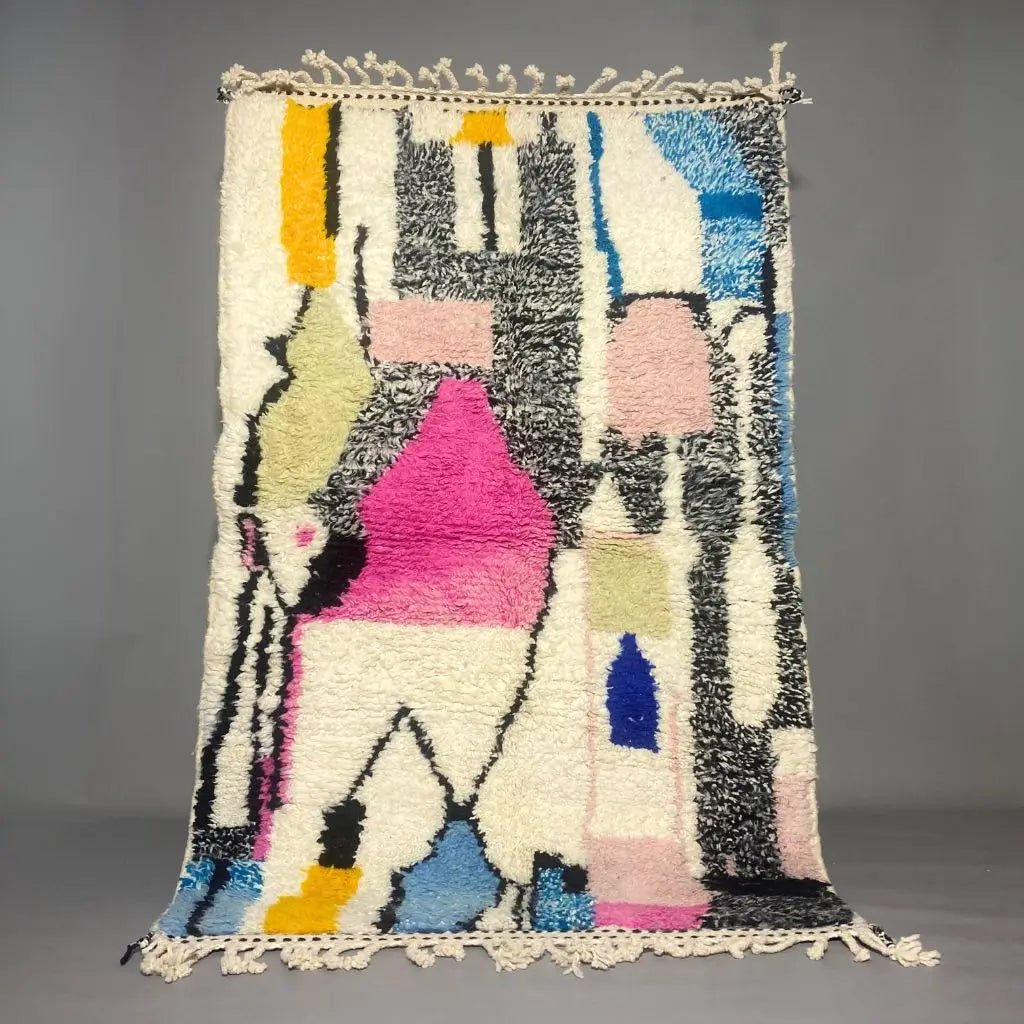 Tapis multicolore Azilal 194×120 cm