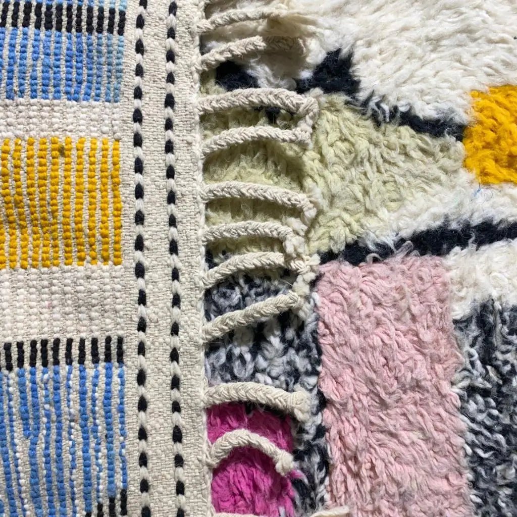 Tapis multicolore Azilal 194×120 cm