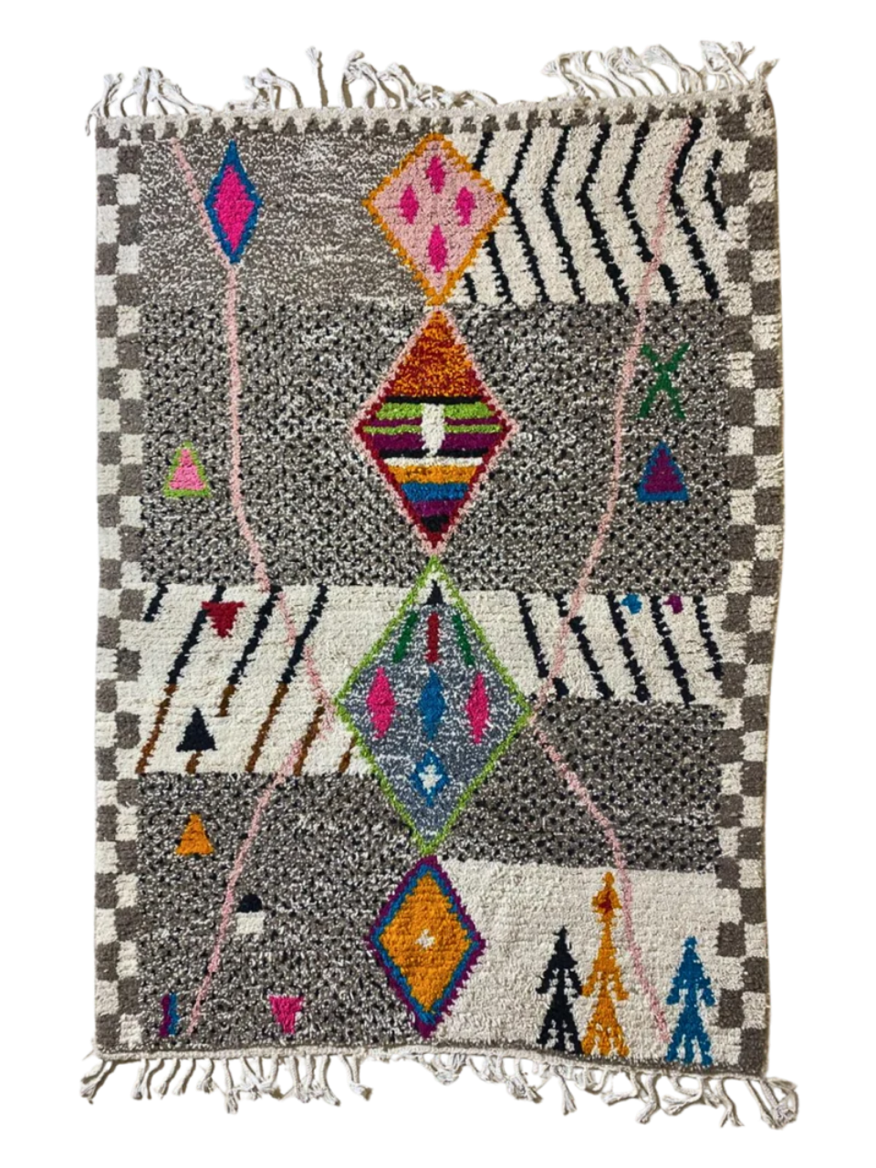 tapis marocain coloré 250X150 Cm